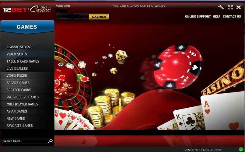 Tìm hiểu giao diện, thiết kế của website 12bet