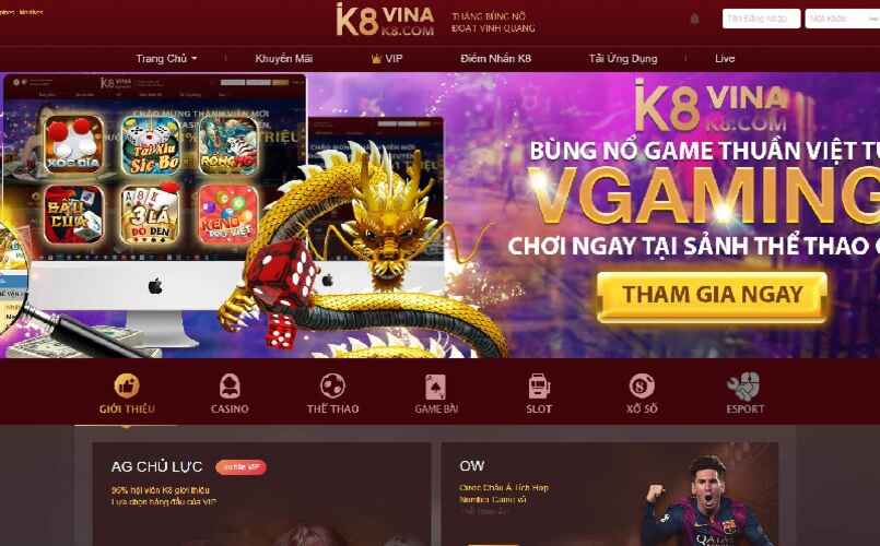 K8 còn bổ sung thêm nhiều loại game thuần Việt