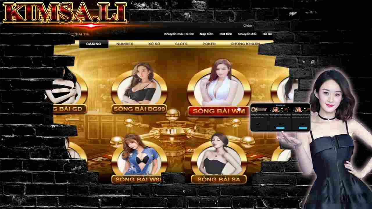 Loại hình cá cược casino có tại Kimsa