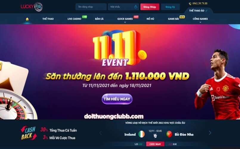 Lucky88 là một nhà cái cá cược trực tuyến uy tín