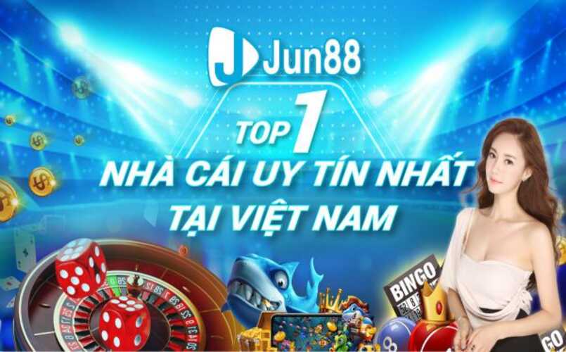 Jun88 là nhà cái cá cược trực tuyến hàng đầu tại Việt Nam