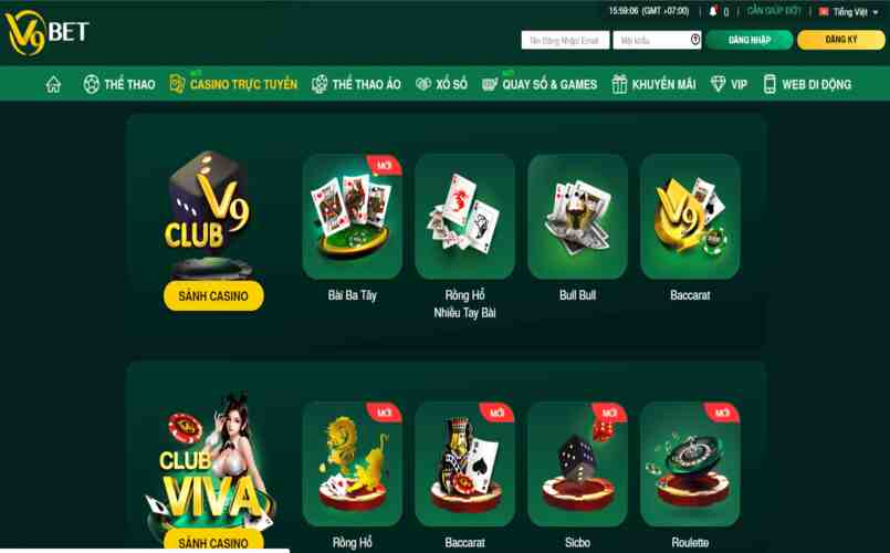 Thông tin về những khuyến mãi của nhà cái v9bet