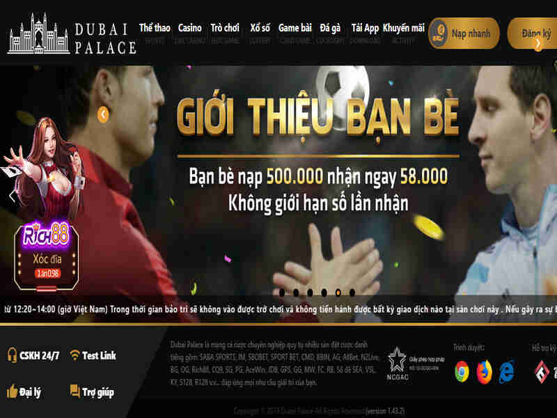 Giới thiệu về nhà cái dubai casino