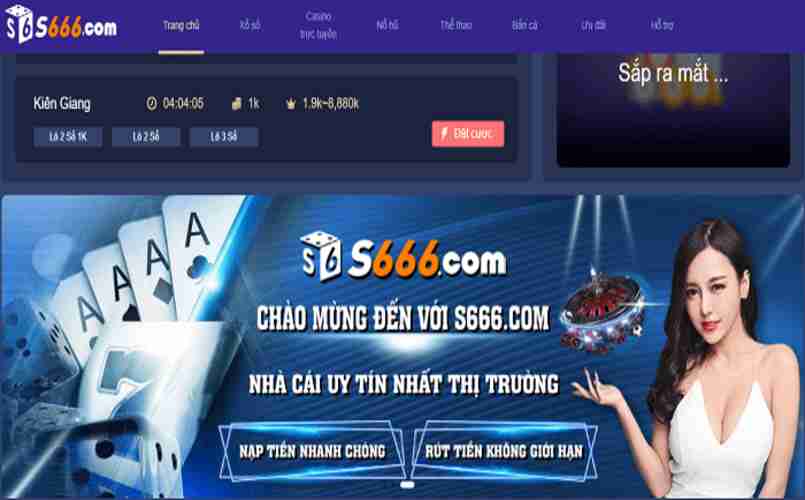 S666 là nhà cái uy tín hàng đầu trên thị trường cá cược trực tuyến