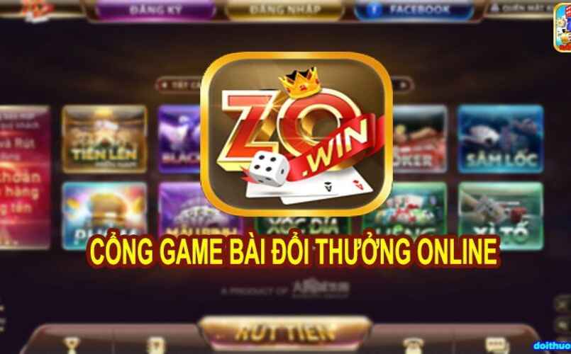 ZoWin là cổng game bài đổi thưởng nổi tiếng